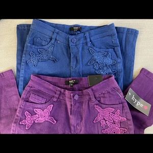2 Pair Girls Jeans Size 12